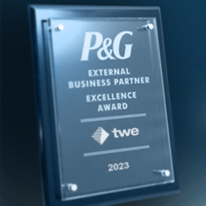 TWE receives P&G Excellence Award