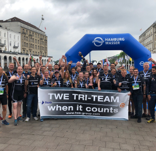 TWE TRI-TEAM participates at worlds largest triathlon in Hamburg